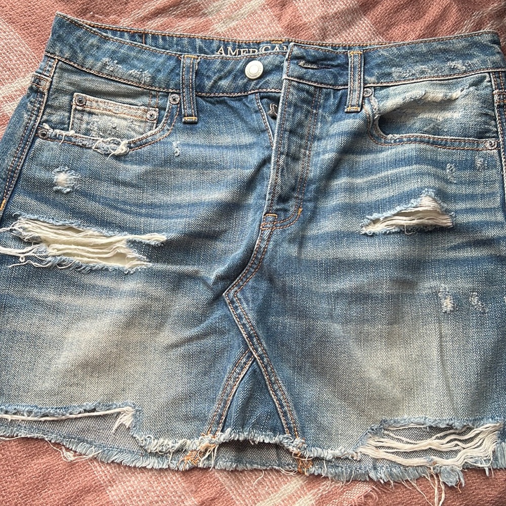 American Eagle Jean Skirt